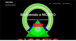 Desktop Screenshot of nicosio.com