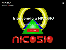 Tablet Screenshot of nicosio.com